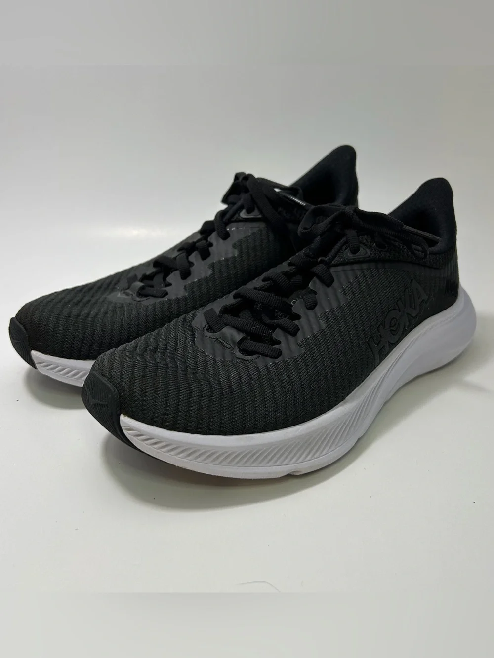 HOKA Solimar Running Shoes Women's US 6.5 B Black Athletic Sneakers Walking